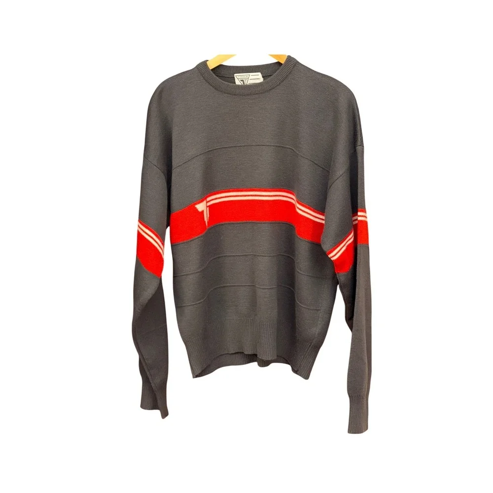 Vintage Tyrolia by Head Wool Blend Sweater Retro Sportswear Gorpcore Apres Ski